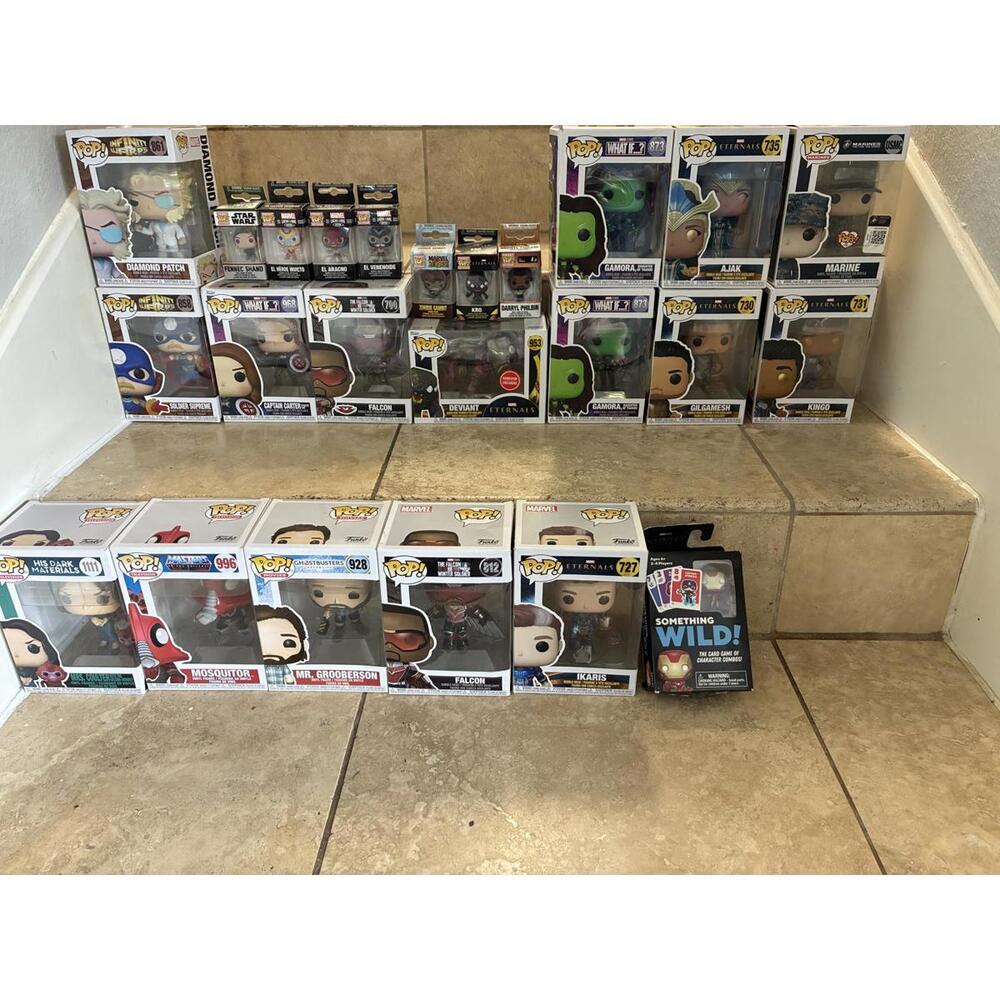 Funko Pop Collectible Figurines - Mixed Characters Set